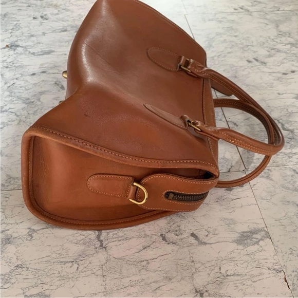 Coach Tan Leather Satchel - Picture 5 of 10